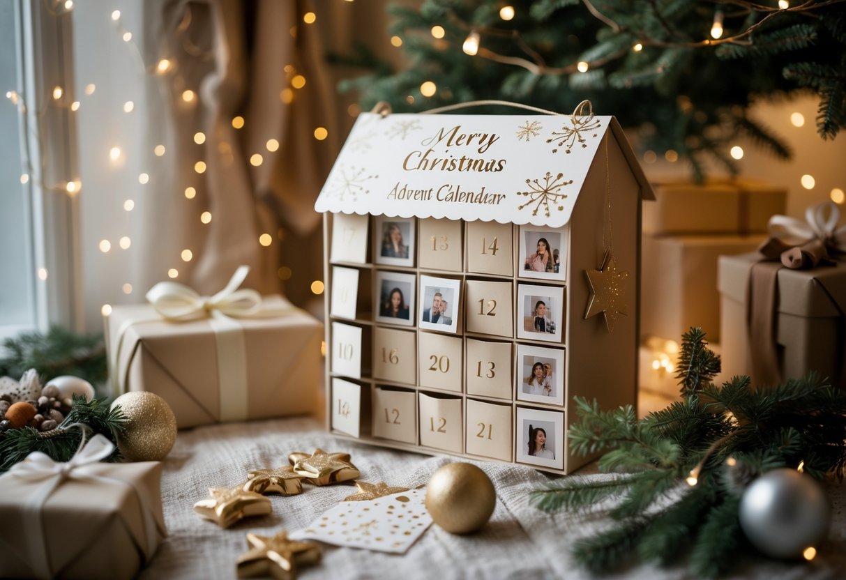 Kreative måder at bruge dine fotos i en julekalender til kvinder